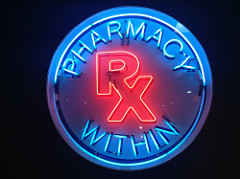 pharmacy sign robbery holidays